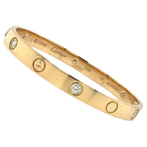 cartier love bracelet 750 16 ip 6688 price